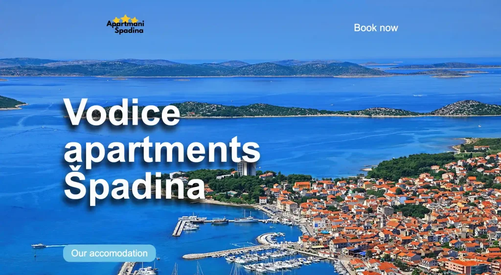 izrada web stranice vizija x vodice apartments